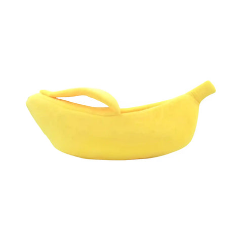 Cama Banana Amarela Para Cães e Gatos A Yeet