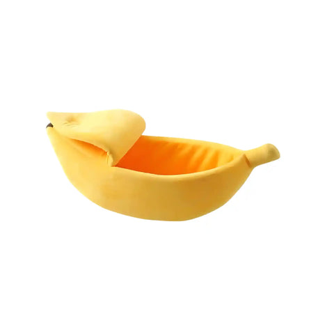 Cama Banana Amarela Para Cães e Gatos A Yeet