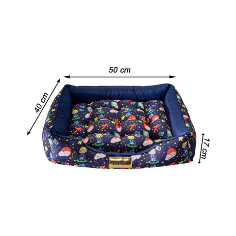 Cama Pet Retangular Luxo Pequeno Príncipe Luppet
