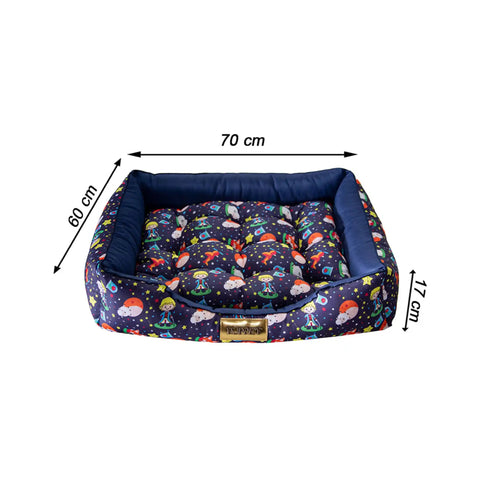 Cama Pet Retangular Luxo Pequeno Príncipe Luppet