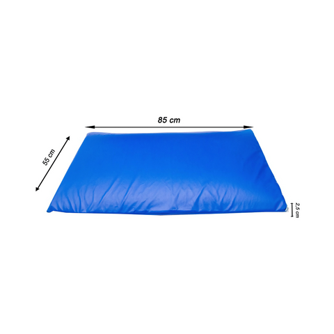 Colchonete Impermeável Azul Luppet 75x55cm até 60kg Luppet