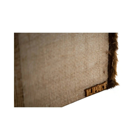 Kit 2 Arranhadores de Canto Para Gatos Sustentável Luppet Marrom Luppet