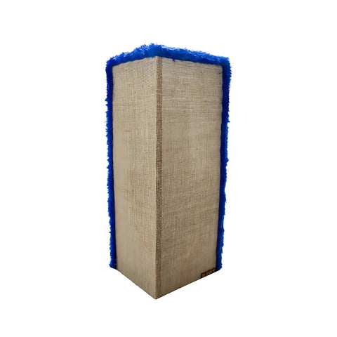 Kit 2 Arranhadores Azul Canto Sofá Sustentável Luppet Calmante Luppet