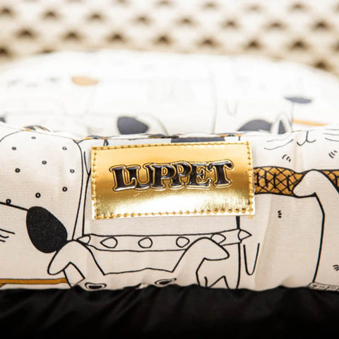 Kit Enxoval 3-in-1 para pet Impermeavel Luppet Bege Pets Luppet