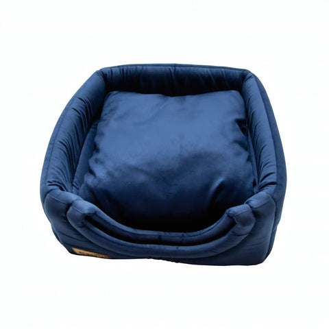 Toca Iglu Super Luxo 2 em 1 em Veludo Marinho Luppet