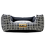Cama Quadrada Luppet para cães e gatos - Microfibra impermeável, 3 tamanhos disponíveis. Garantia 60 dias + frete grátis. Conforto superior para seu pet!