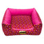 Cama Rosa Luppet para cães e gatos. Microfibra impermeável, 3 tamanhos. Garantia 60 dias + frete grátis!