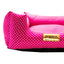 Cama Luxo Rosa Luppet para cães e gatos. Microfibra semi-impermeável, 3 tamanhos. Garantia 60 dias + frete grátis!