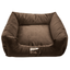 Cama Suede Marrom Luppet para cães e gatos. Aconchegante, impermeável, 3 tamanhos. Garantia 60 dias + frete grátis!